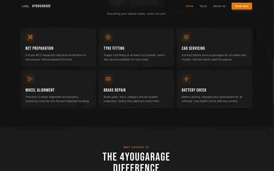 4YouGarage services